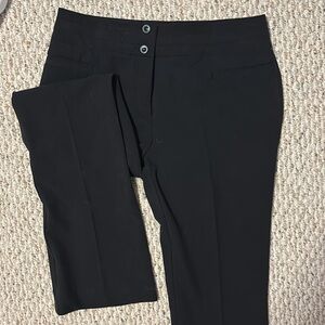 Dressbarn Black Work Pants
